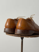 Officine Creative Brown Leather Derby Shoes