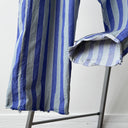 1970s Vintage German Prisoner Work Purple Striped Suit Сhore Jacket / Pants