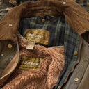 1970s Vintage Barbour Gamefair Waxed Jacket With Lined / Hooded