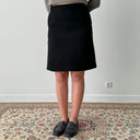 Prada Black Midi Skirt