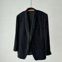1940s Tuxedo Black Tie Blazer Jacket