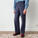 1950s British Royal Navy Action Working Dress/Pants Uniform
