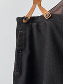 Antique 1930s Swiss Work Railroad Buckle Back Wool Pants