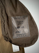 Ten C Double Breasted Belted Khaki Long Trench Coat