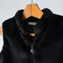 Jean Paul Gaultier Junior 2013 Black Faux Fur Gilet
