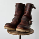 Red Wing 2971 USA Engineer Brown Faded Leather Boots