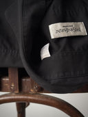 2000s Yves Saint Laurent YSL Pour Homme Black Button Shirt