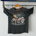 Vintage 1992 Harley Davidson Pittsburgh Faded Distressed T-Shirt