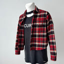 Saint Laurent Paris 2018 Cotton Checked Flannel Shirt