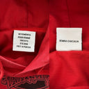 Vetements 2018 ‘The Collection’ Graphic Red Hoodie
