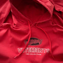 Vetements 2018 ‘The Collection’ Graphic Red Hoodie