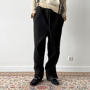 Antique 1930s Swiss Work Railroad Buckle Back Wool Pants