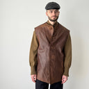 1945 Dated WW2 Era British Army Leather Jerkin No.2