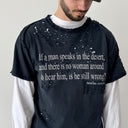 2000s Art Destroyed Faded T-Shirt