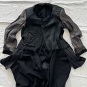 Vintage Catholic Priest Cassock Soutane Black Robe