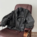 1960s British ‘Clix’ Zipper Biker Leather Jacket