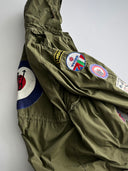 1970s US Army M65 Extreme Cold Weather Lined Patches Parka