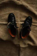 Early 20th Century European Leather Lace Up Boots