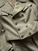 1930s European Twill Wool Ski Suit
