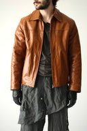 Issey Miyake Leather Jacket
