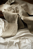 1940s Soviet Farmer Work Linen Trousers