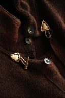 Class Roberto Cavalli Brushed Wool Coat
