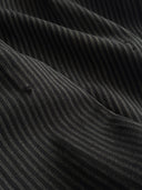 1940s European Work Pleated Striped Trousers