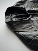 1960s Scandinavian 'Gusum' Leather Moto Jacket