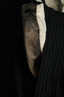 1940s European Pleated Pinstripe Trousers