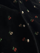 1960s European Velour Floral Waistcoat