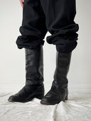 1970s Soviet Union Officer Leather Boots