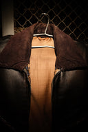 1970s Soviet Pilot 'Shevretka' Leather Jacket