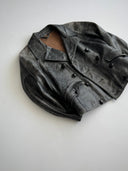 1940s European Moto Double Breasted Jacket