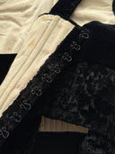 1943 Dated German 'Dirndl' Velvet Corset