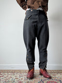 1940s European Wool Jodhpurs Breeches