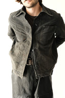 1970s Soviet Work Faded Jacket