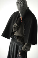 Yohji Yamamoto Pour Homme Wool Cape
