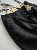 1940s European Lounge Pinstripe Trousers