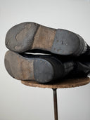 1970s Soviet Union Officer Leather Boots