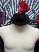 1940s England 'Gieves' Cricket Velvet Hat