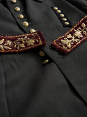 Antique Ceremonial Velvet Belt