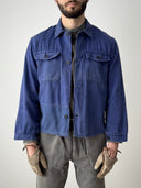 1970s French Workwear Sanfor HBT Chore Jacket