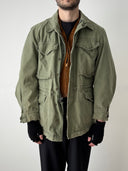 1960s Vietnam War USMC M-61 Stenciled Faded Field Jacket