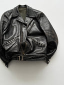 1940s Austrian Motorcycle Leather Jacket