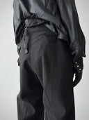 1940s European Tailored Striped Trousers