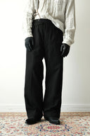 1940s European Pleated Pinstripe Trousers