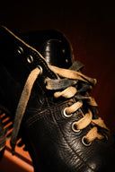 1960s Soviet Ski Faded Boots