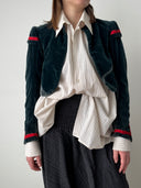 1900s French Women's Velvet Bolero