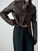 Vintage Cuoieria Fiorentina Italy Leather Jacket