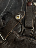 1960s European Motorcycle Leather Gloves